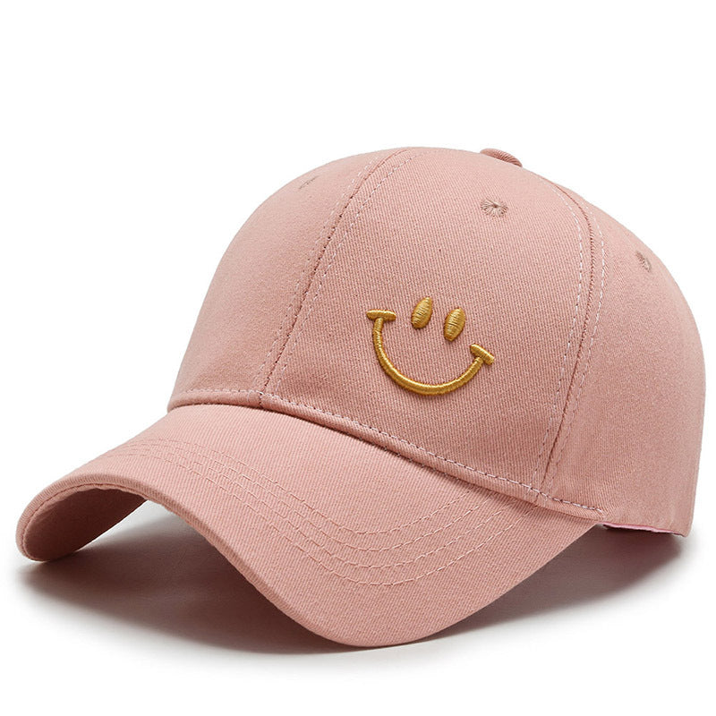 Adult Smiley Face Baseball Cap, More Colors