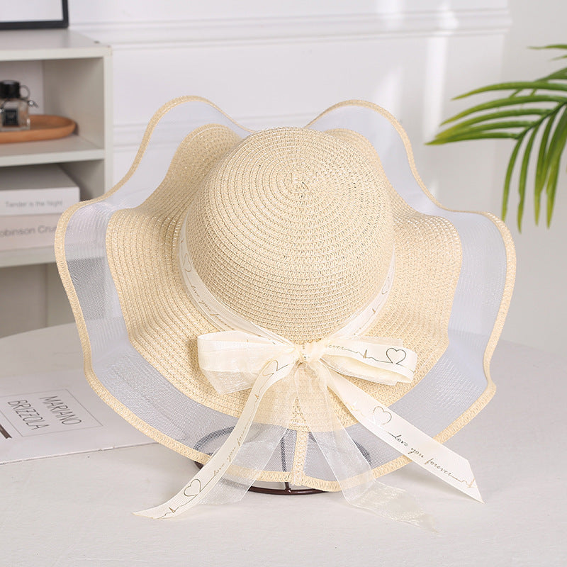 Wide Brim Summer Straw Hat, More Colors