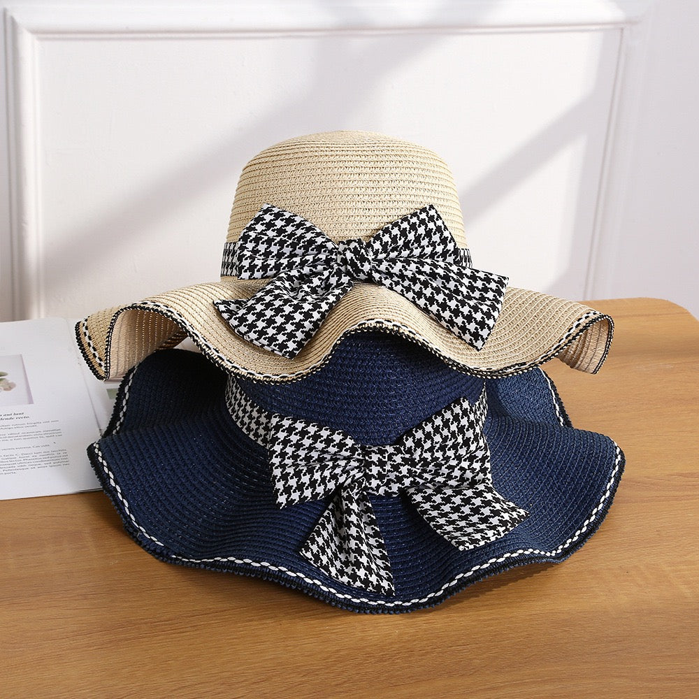 Chic Bow Straw Hat, More Colors