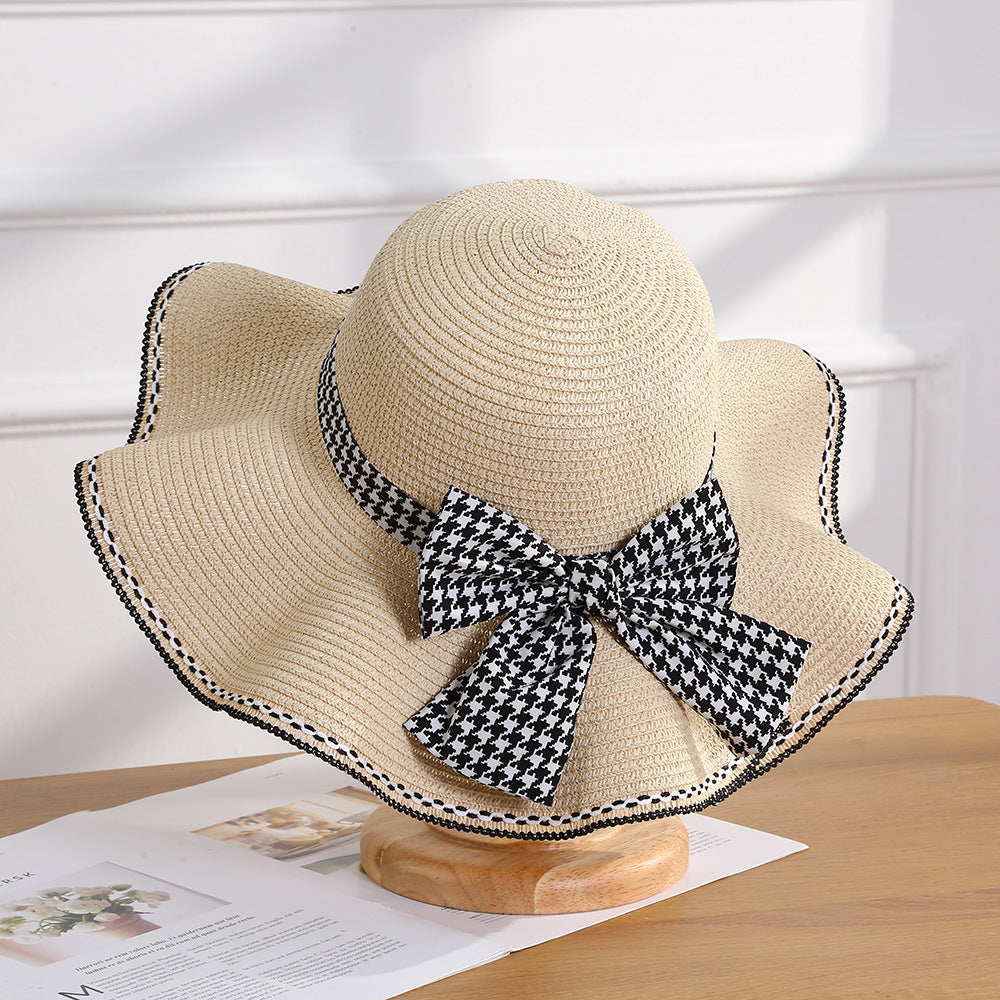 Chic Bow Straw Hat, More Colors