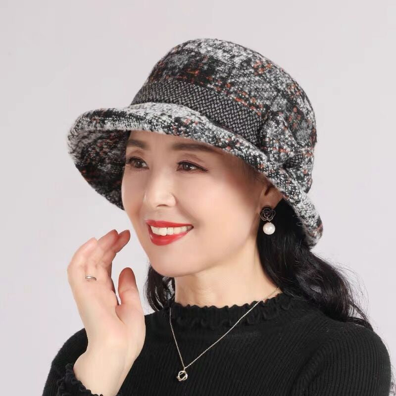 Vintage Winter Foldable Hat, More Colors