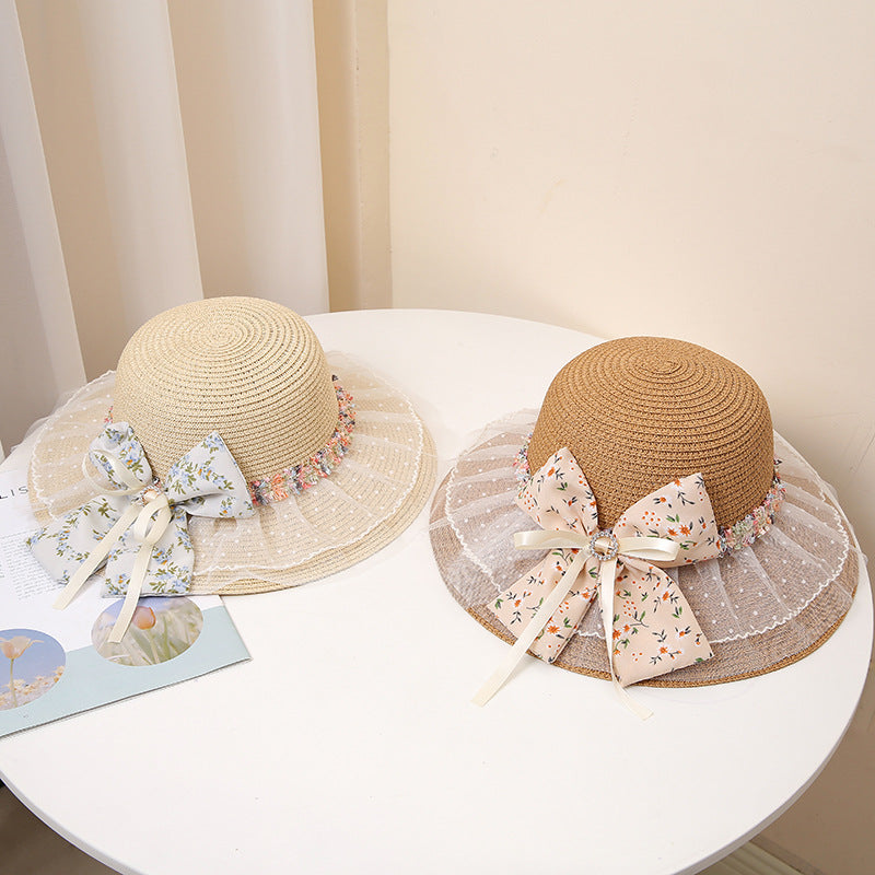 Women Summer Lace Straw Hat, More Colors