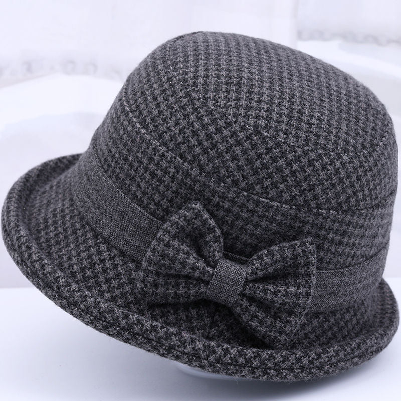 Elegant Wool Fedora Hat, More Colors