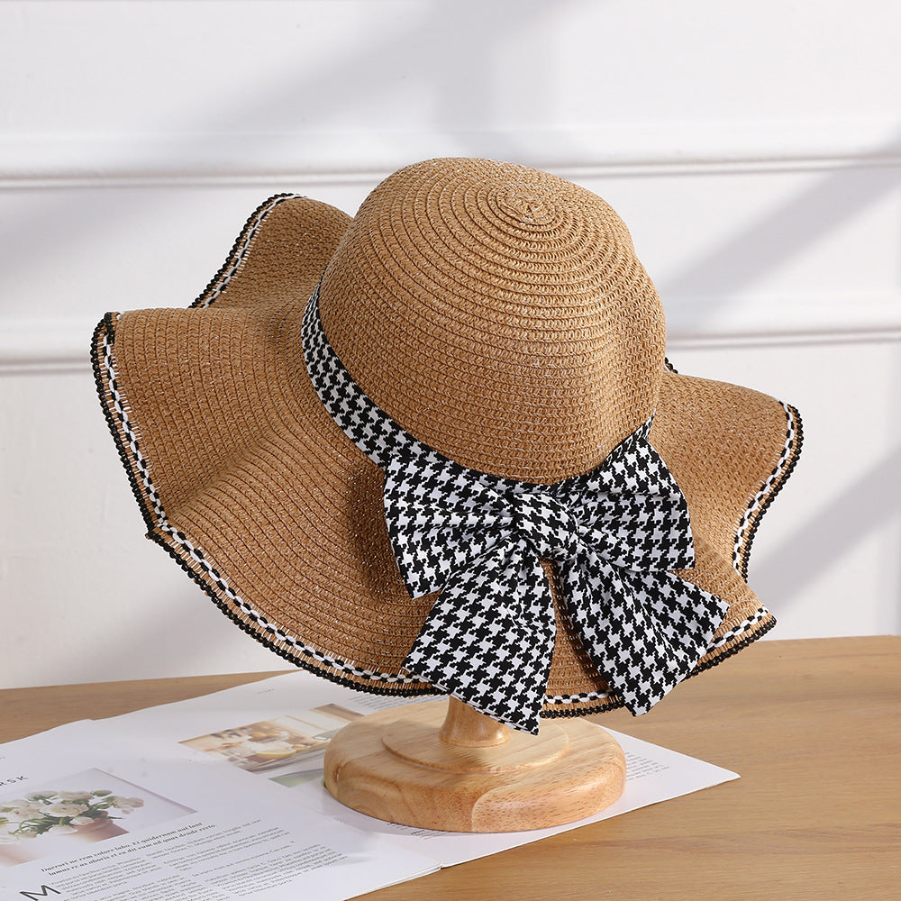 Chic Bow Straw Hat, More Colors