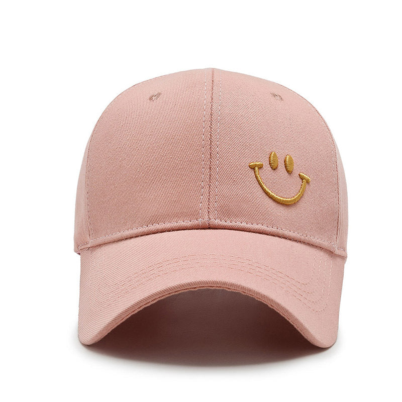 Adult Smiley Face Baseball Cap, More Colors