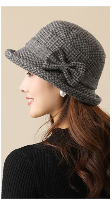 Elegant Wool Fedora Hat, More Colors