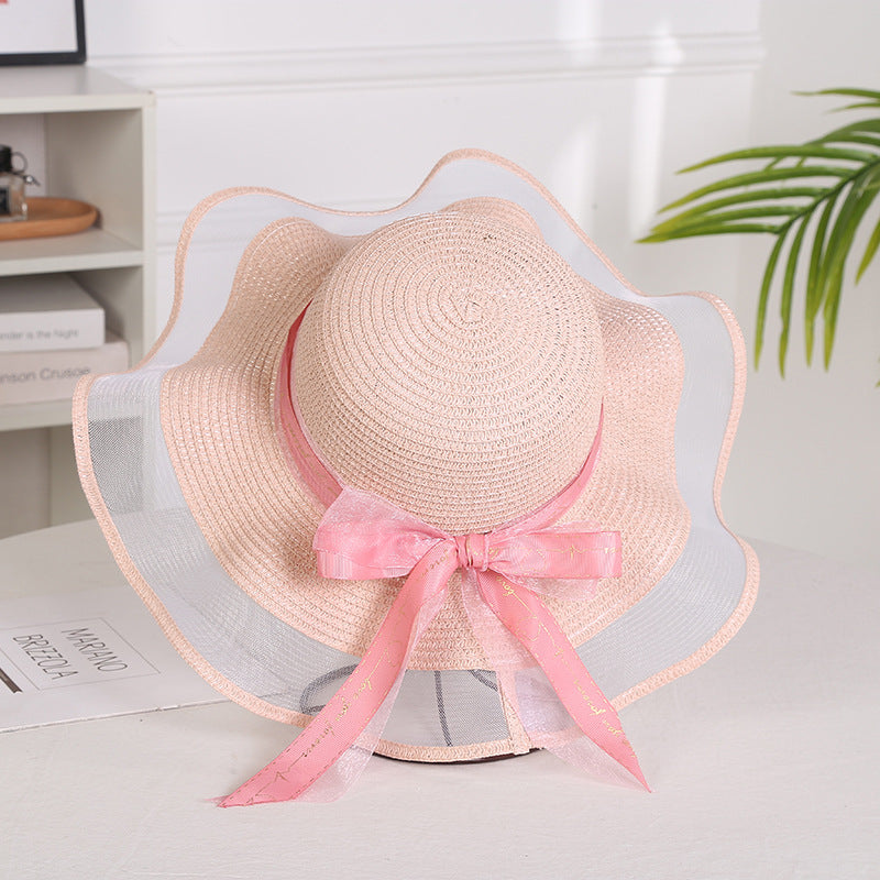 Wide Brim Summer Straw Hat, More Colors