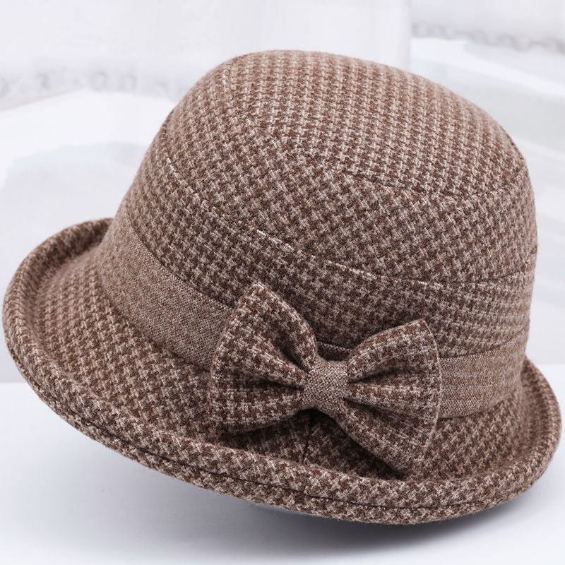 Elegant Wool Fedora Hat, More Colors