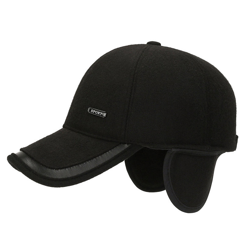 Men Baseball Cap, Black