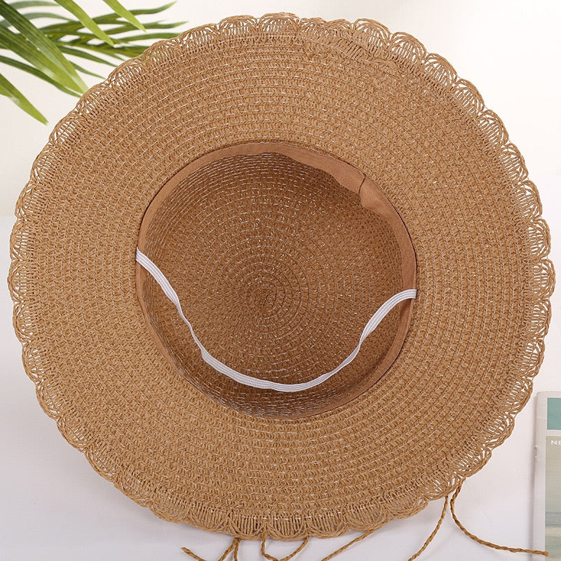 Women Flower Straw Hat, More Colors