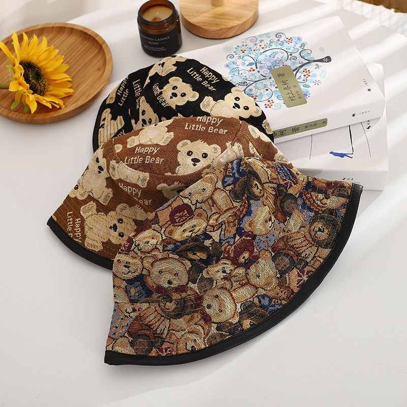 Adult Bear Bucket Hat, More Colors