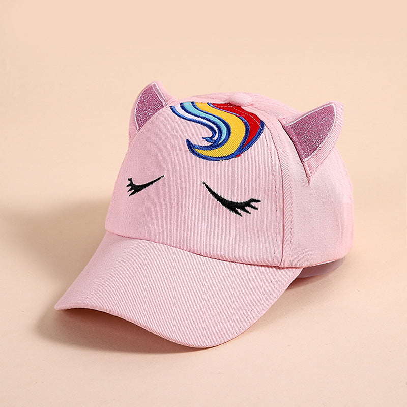 Kids Cute Shimmering Baseball Cap, More Styles