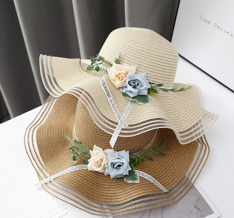 Flower Summer Straw Hat, More Colors