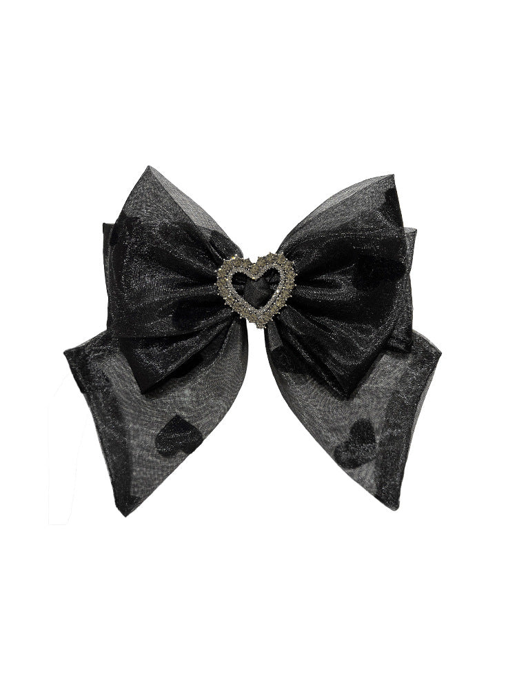 Heart Bow Clip, More Colors