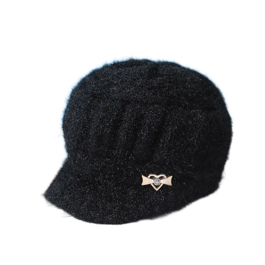 Winter Knit Hat, Black