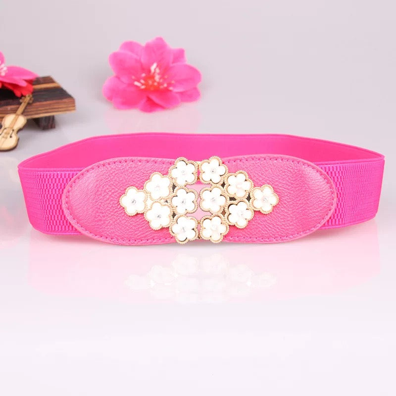 Wide Stretch Waist Belt, More Colors