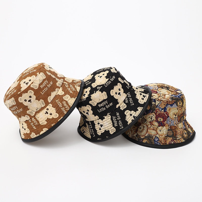 Adult Bear Bucket Hat, More Colors