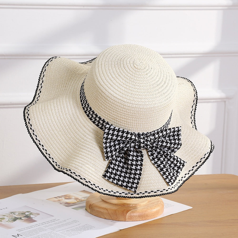 Chic Bow Straw Hat, More Colors