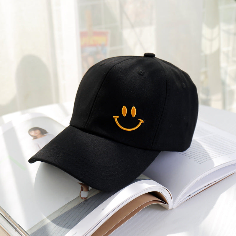 Adult Smiley Face Baseball Cap, More Colors