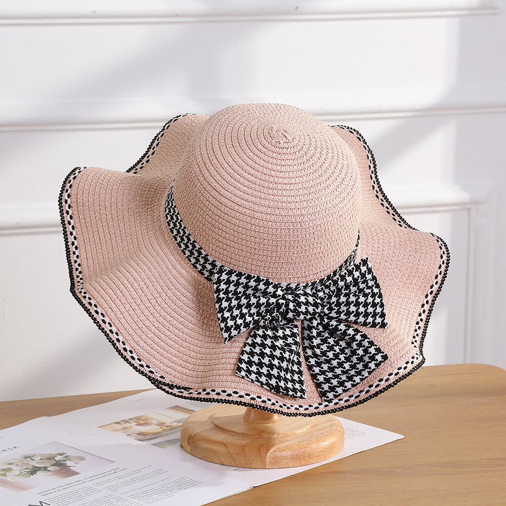 Chic Bow Straw Hat, More Colors