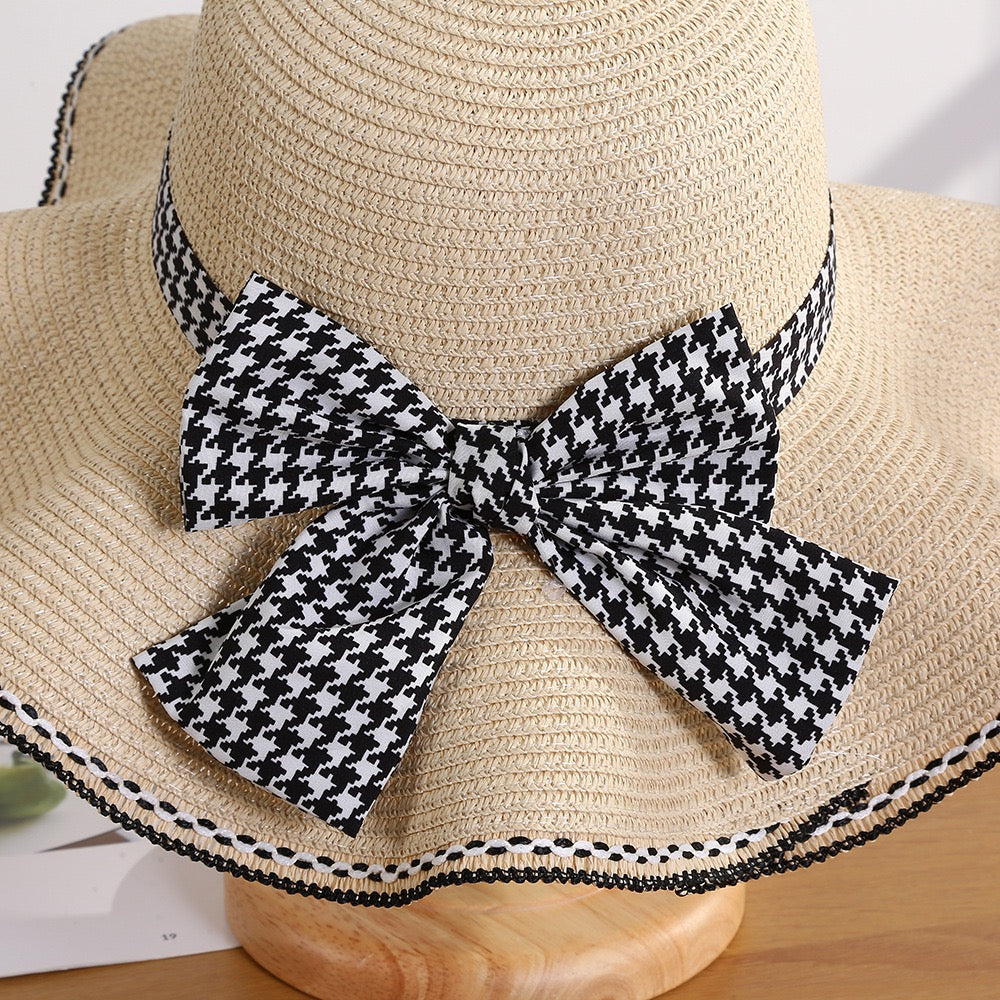 Chic Bow Straw Hat, More Colors