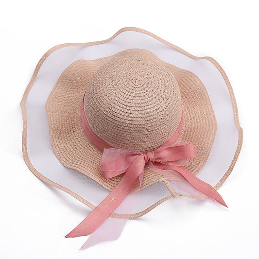 Wide Brim Summer Straw Hat, More Colors