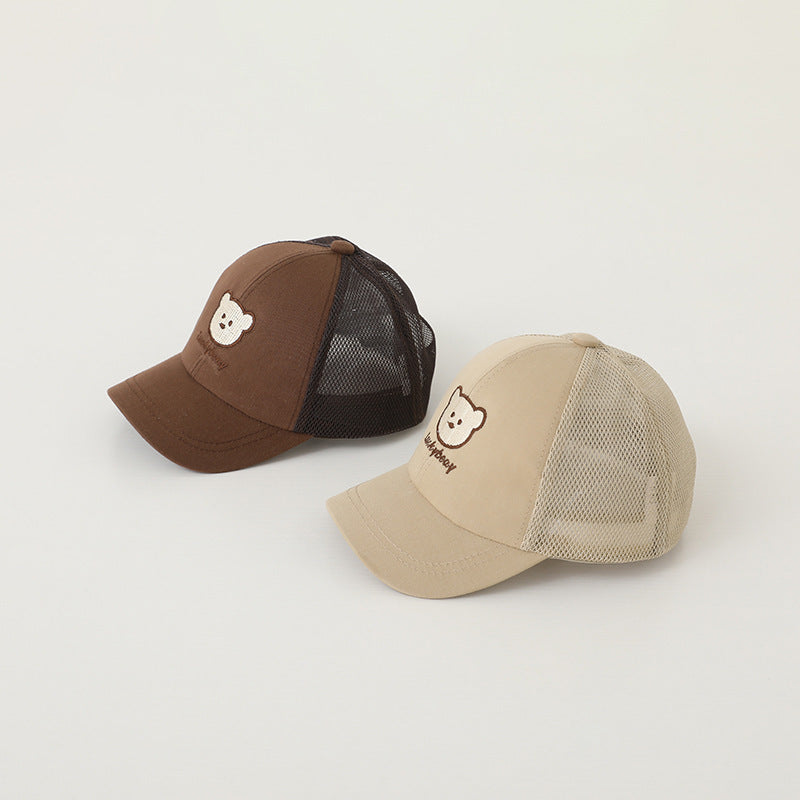 Kids Bear Baseball Cap, More Colors