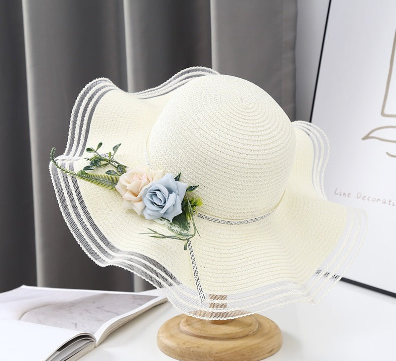 Flower Summer Straw Hat, More Colors