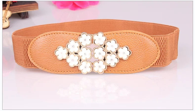 Wide Stretch Waist Belt, More Colors