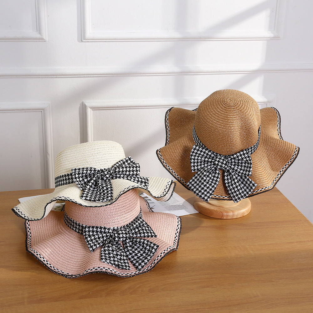 Chic Bow Straw Hat, More Colors