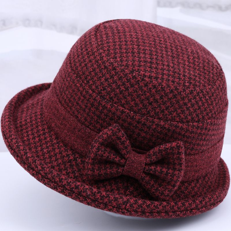 Elegant Wool Fedora Hat, More Colors