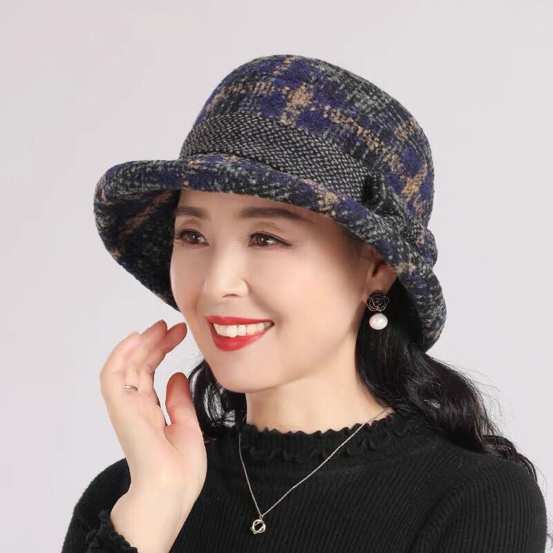 Vintage Winter Foldable Hat, More Colors