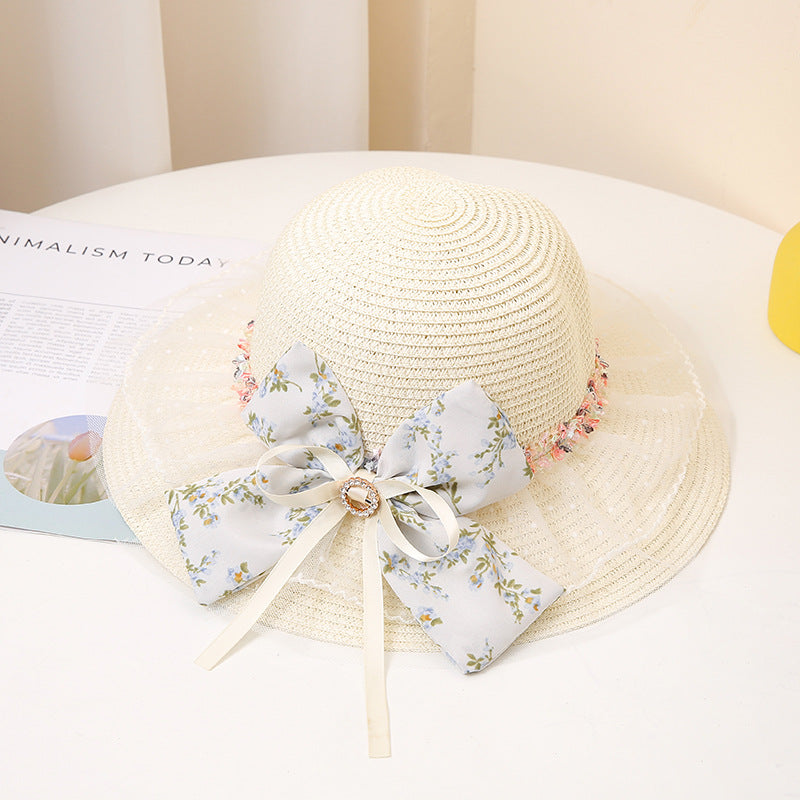 Women Summer Lace Straw Hat, More Colors