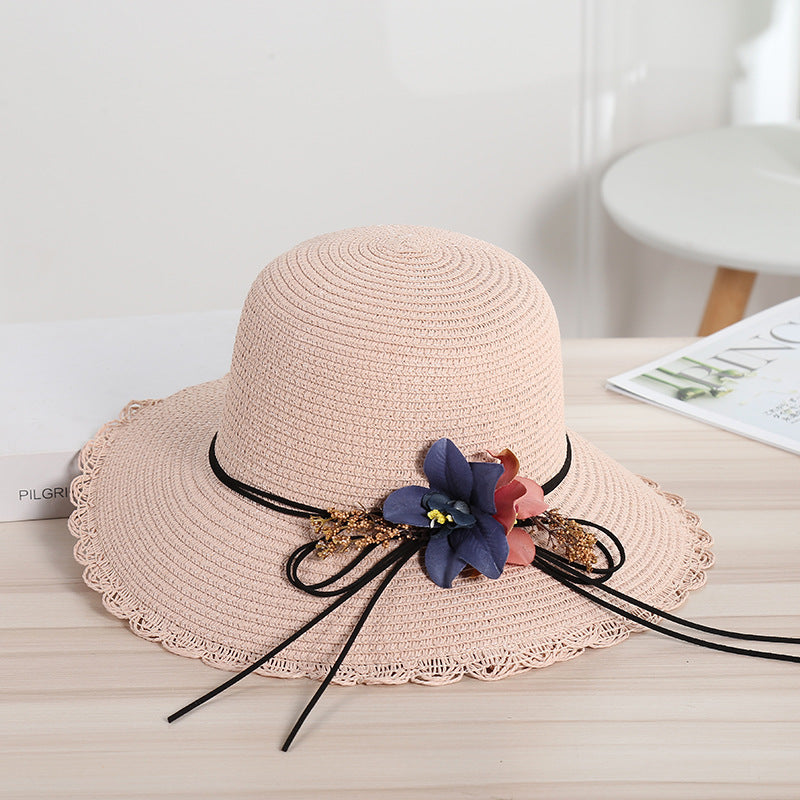 Women Flower Straw Hat, More Colors