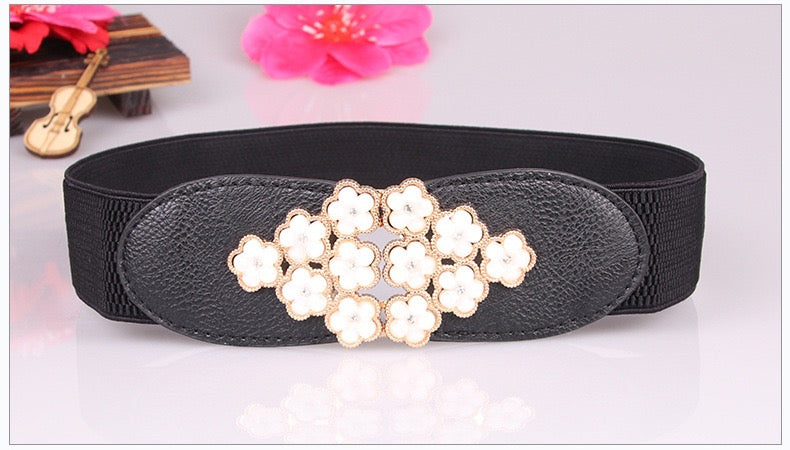 Wide Stretch Waist Belt, More Colors