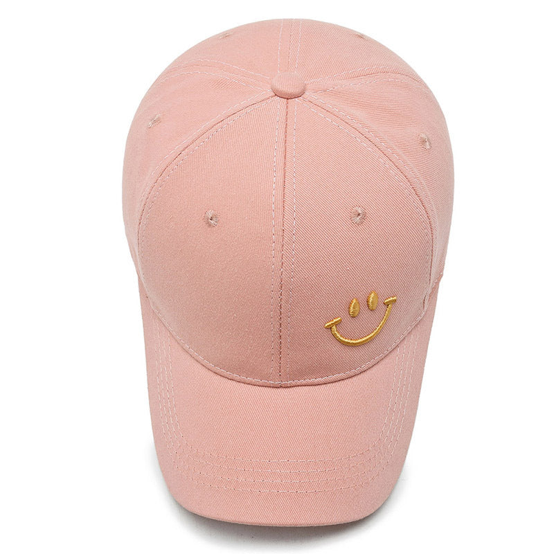 Adult Smiley Face Baseball Cap, More Colors