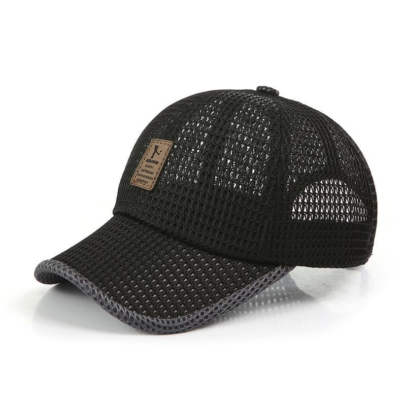 Summer Baseball Cap, Black