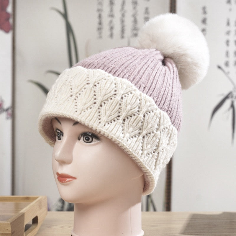 Winter Warm Knit Hat, Two Colors