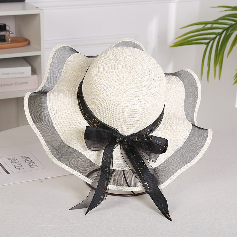 Wide Brim Summer Straw Hat, More Colors