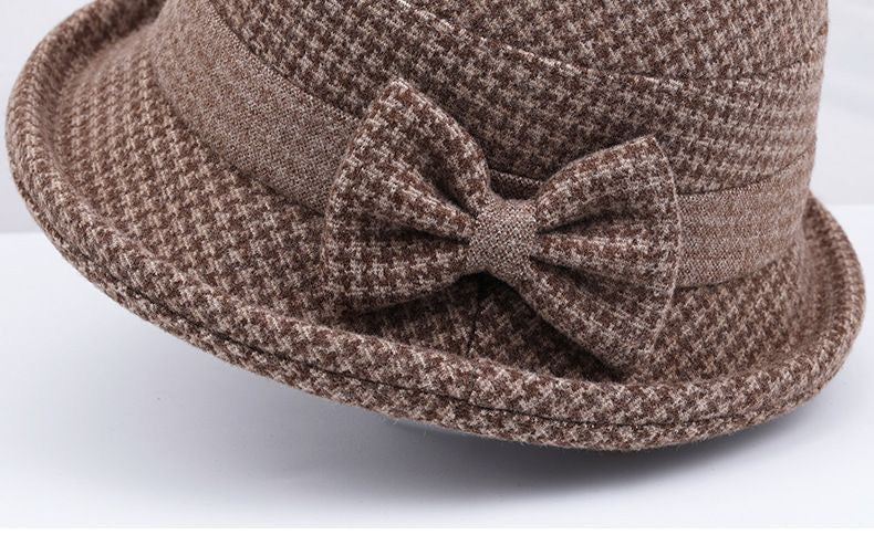 Elegant Wool Fedora Hat, More Colors