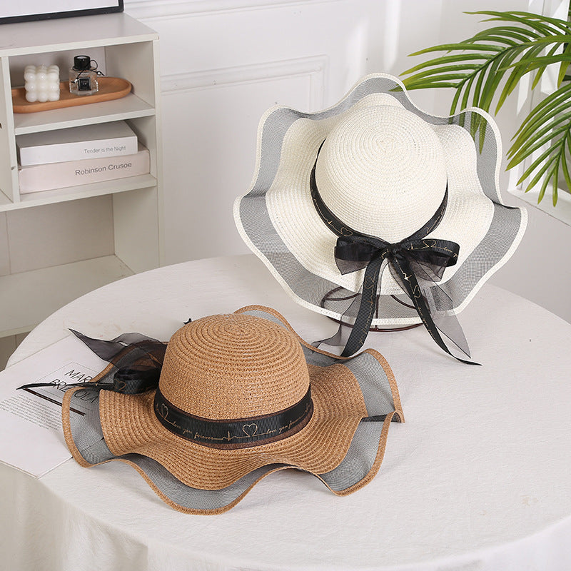 Wide Brim Summer Straw Hat, More Colors