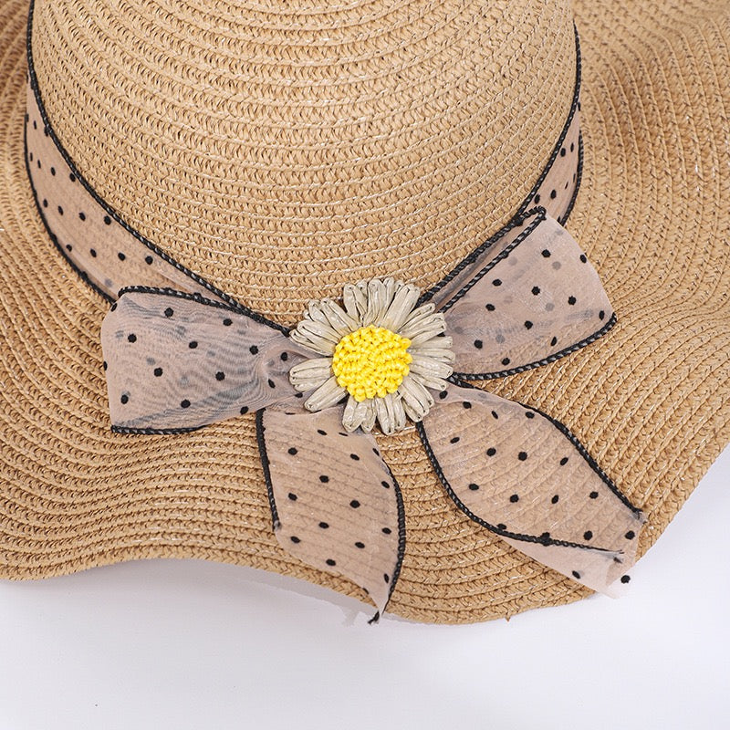 Women Sunflower Straw Hat, More Colors