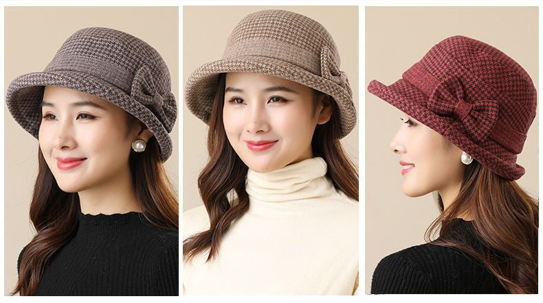 Elegant Wool Fedora Hat, More Colors