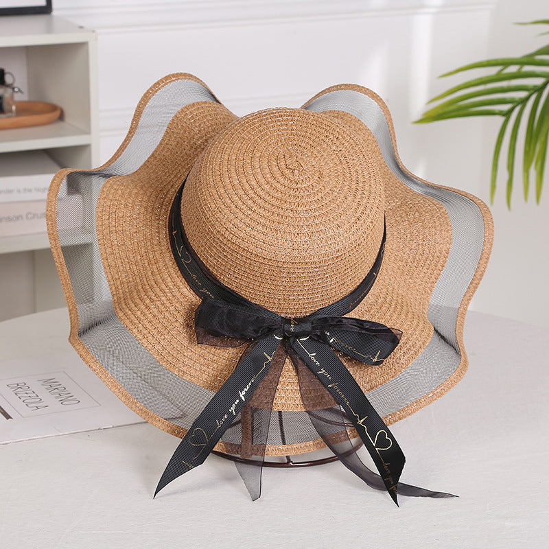 Wide Brim Summer Straw Hat, More Colors