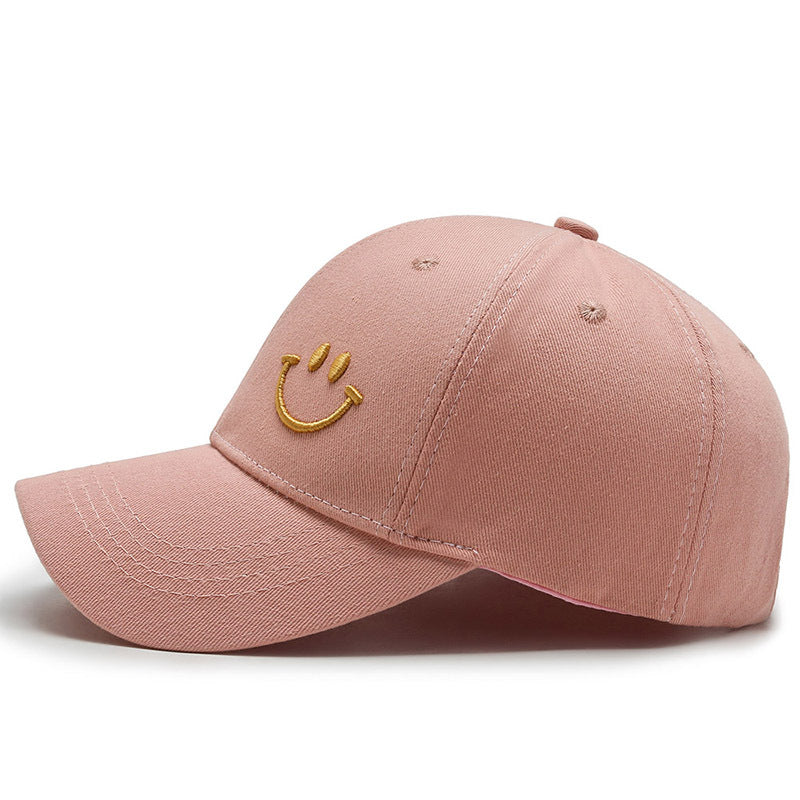 Adult Smiley Face Baseball Cap, More Colors