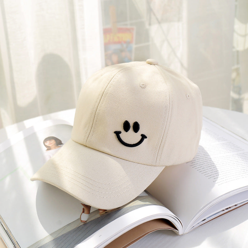 Adult Smiley Face Baseball Cap, More Colors