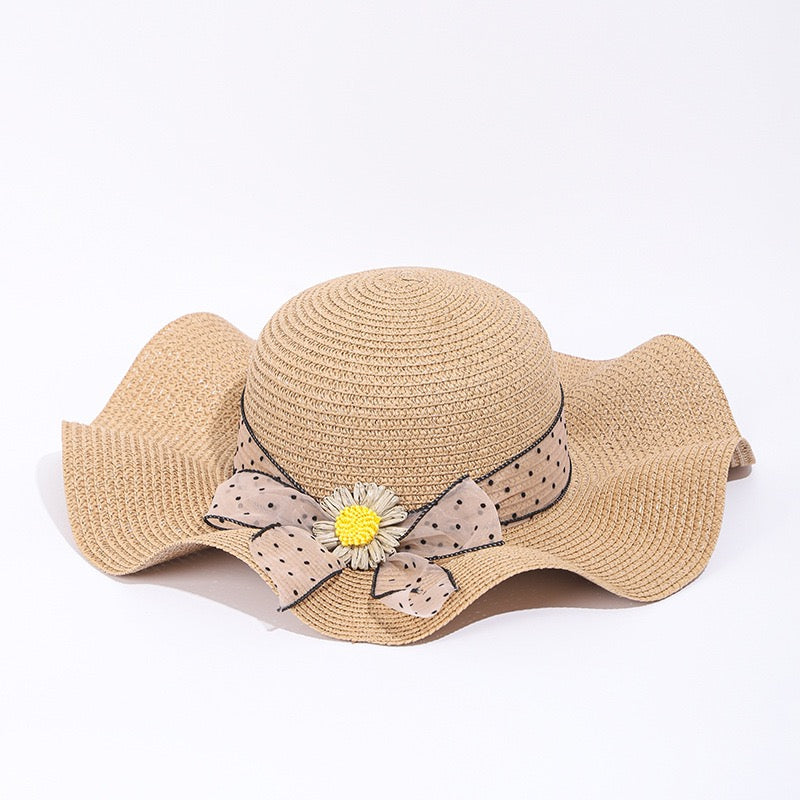 Women Sunflower Straw Hat, More Colors