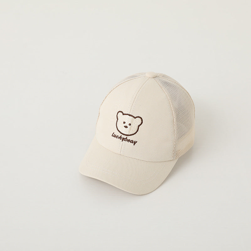 Kids Bear Baseball Cap, More Colors