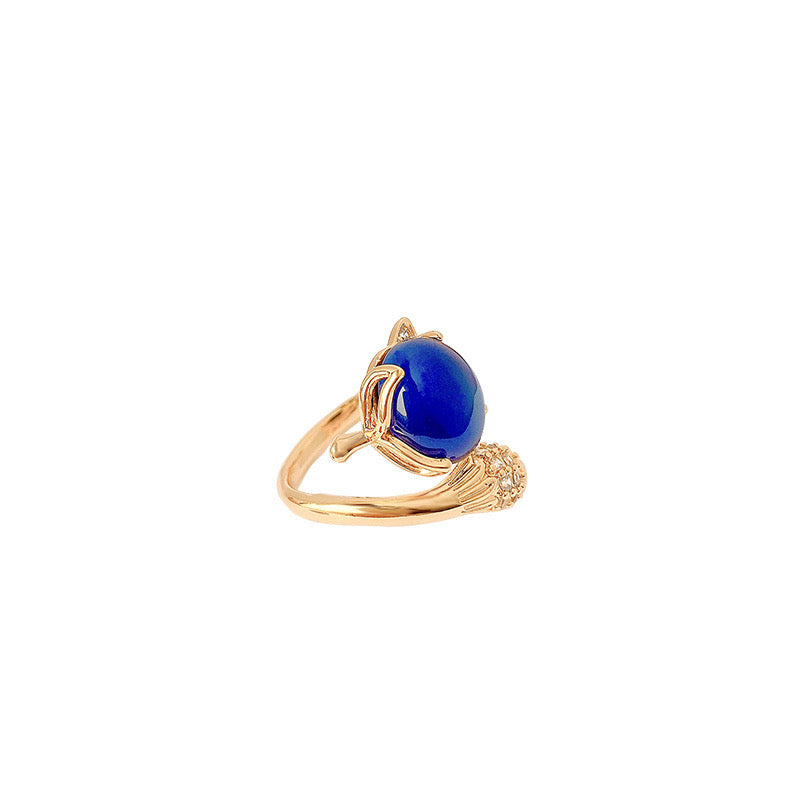 Women Color Changing Adjustable Ring