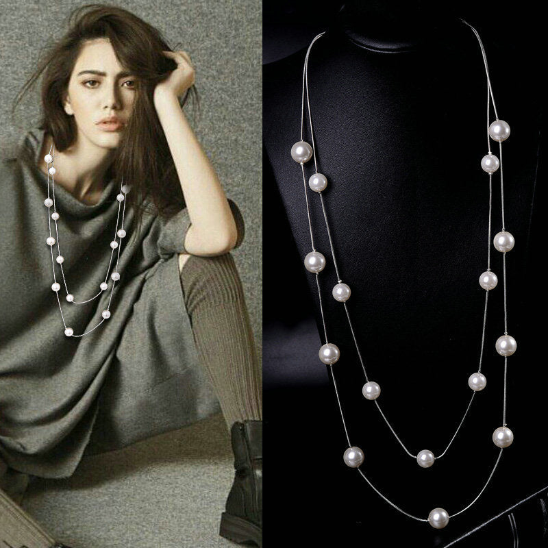 Women Fashion Pendant With Pearl